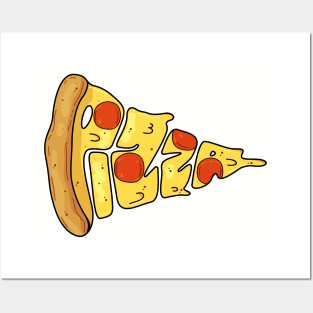 Pizza Slice Posters and Art